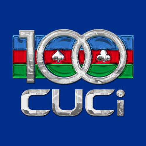 Official brand logo of 100CUCI online casino Malaysia